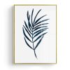 Blue Palm Leaf Art Print - Image 2