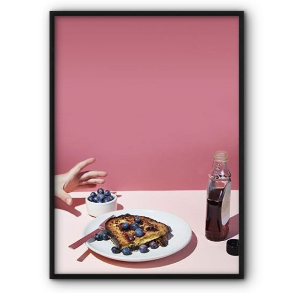 Blueberry Pie Canvas Print