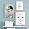 Eyelashes Canvas Print - Image 4
