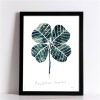 Lucky Clover Art Canvas Print - Image 3