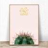 Summer Cactus Canvas Print - Image 4
