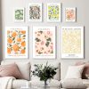 Fleur de Jardin Motif Canvas Print - Image 2